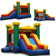 inflatable jumping&slide combos